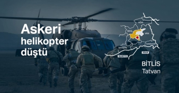 9 Şehit! Bitlis'te Askeri Helikopter Düştü! Son Dakika!