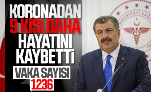 Bakan Koca: Koronavirüsten 9 hastayı daha kaybettik