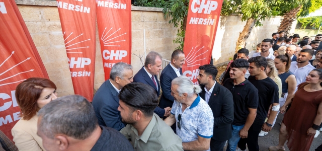  BAŞKAN SEÇER, CHP BAYRAMLAŞMASINDA...