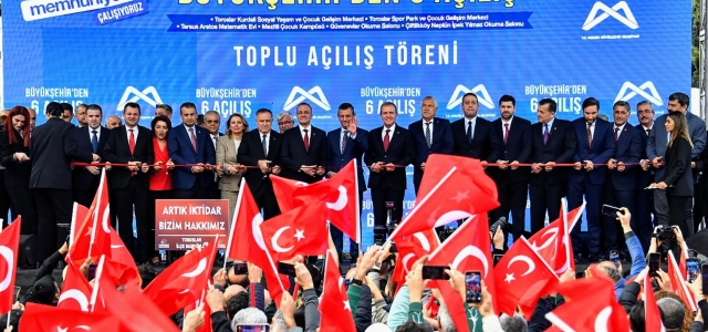 BAŞKAN SEÇER, CHP GENEL BAŞKANI ÖZEL İLE BİRLİKTE KENTE DEĞER KATACAK 6 TESİSİN TOPLU AÇILIŞINI GERÇEKLEŞTİRDİ...