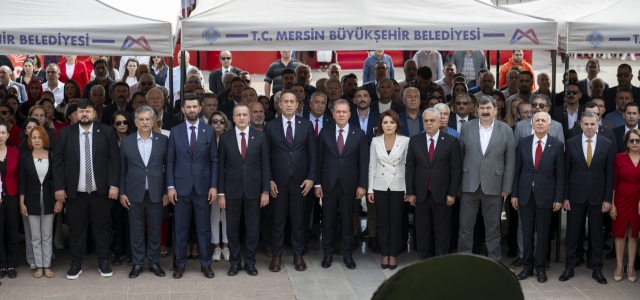 BAŞKAN SEÇER, CHP MERSİN İL BAŞKANLIĞI’NIN DÜZENLEDİĞİ CUMHURİYET BAYRAMI TÖRENİNE KATILDI...