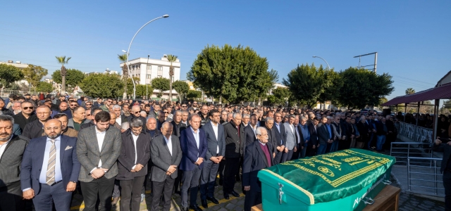 BAŞKAN SEÇER, HALASINI SON YOLCULUĞUNA UĞURLADI...