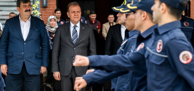 BAŞKAN SEÇER, ‘İTFAİYE ERİ YEMİN TÖRENİ’NE KATILDI...