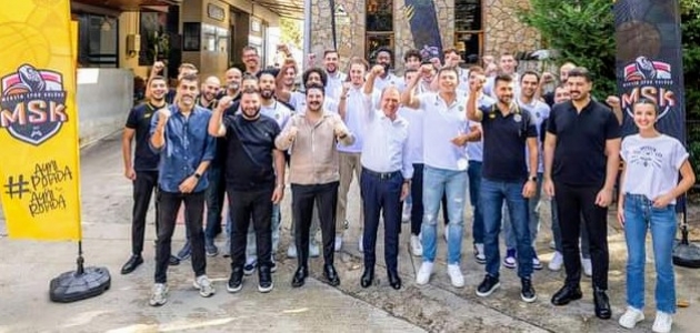 BAŞKAN SEÇER, ŞAMPİYON TAKIM MSK İLE BİR ARAYA GELDİ...