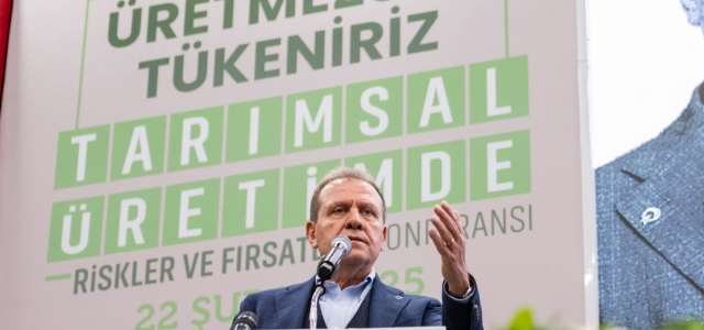 BAŞKAN SEÇER VE MERAL SEÇER, ‘ÜRETMEZSEK TÜKENİRİZ’ KONFERANSINA KATILDI...