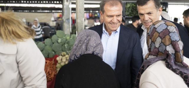 Başkan Seçer ve Özyiğit'ten Esnaf'a Ziyaret