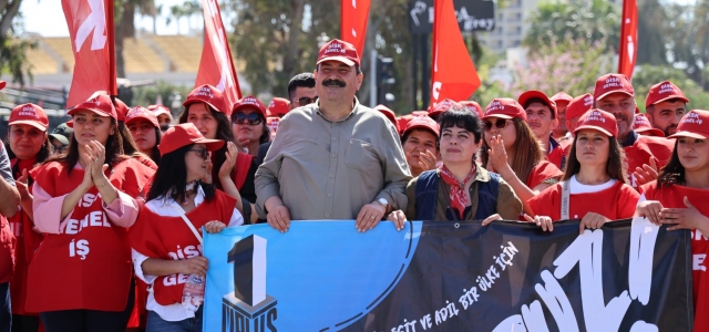 BAŞKAN YILDIZ, 1 MAYIS’I EMEKÇİLERLE KUTLADI...
