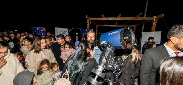 BÜYÜKŞEHİR’DEN SİLİFKELİLER’E GECE GÖZLEMİ ETKİNLİĞİ...
