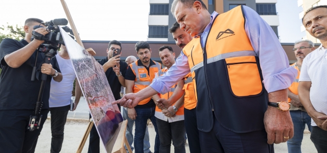 BÜYÜKŞEHİR’İN VİZYON PROJELERİ DEVAM EDİYOR...