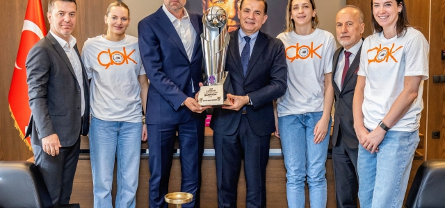 ÇBK Mersin’den Başkan Abdullah Özyiğit’e şampiyonluk teşekkürü...