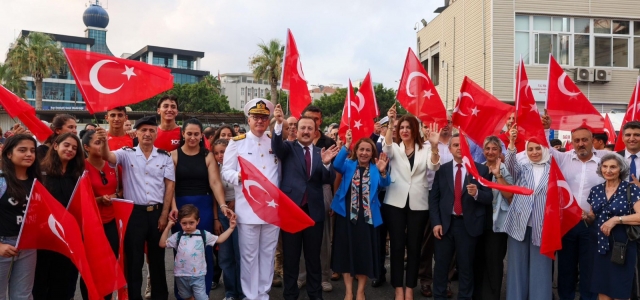 Gaziler Kıbrıs’a Uğurlandı…