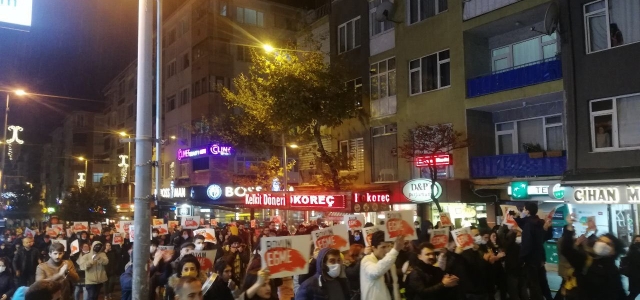 İstanbul'da Vatandaşlardan Eylem!