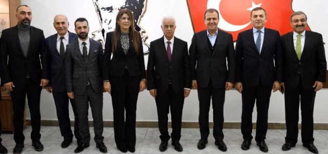 KKTC’NİN Üçüncü Cumhurbaşkanı Derviş Eroğlu, Başkan Seçer’i Ziyaret Etti