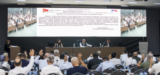 MERSİN BÜYÜKŞEHİR BELEDİYE MECLİSİ...