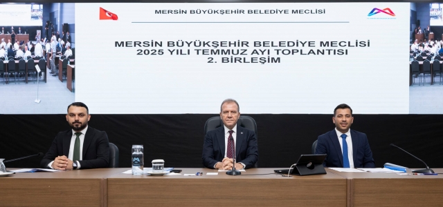   MERSİN BÜYÜKŞEHİR BELEDİYE MECLİSİ, TEMMUZ AYI 2. BİRLEŞİMİNİ GERÇEKLEŞTİRDİ...