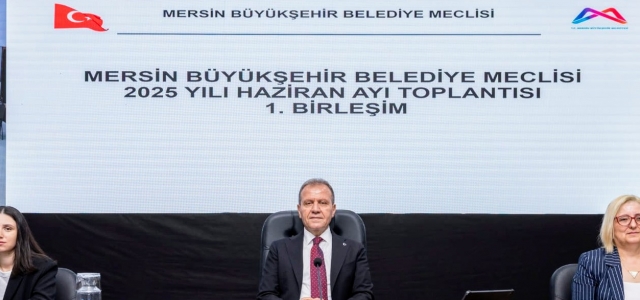 Mersin Büyükşehir Belediye Meclisi Toplandı...