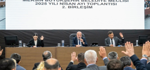 MERSİN BÜYÜKŞEHİR BELEDİYE MECLİSİ’NİN NİSAN AYI 2. BİRLEŞİMİ GERÇEKLEŞTİRİLDİ...