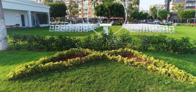 Mersin Büyükşehir Belediyesinin nikah salonu hizmete açıldı