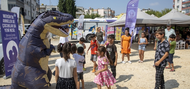 MERSİN BÜYÜKŞEHİR ÇOCUKLARI BİLİME YÖNLENDİRİYOR...