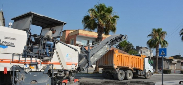 MERSİN BÜYÜKŞEHİR, TARSUS’UN YOLLARINI YENİLİYOR...