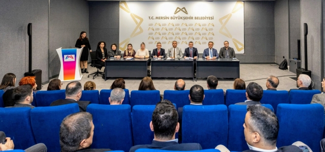 MERSİN BÜYÜKŞEHİR YÖNETİM SİSTEMLERİ ÇALIŞMALARINI SÜRDÜRÜYOR...