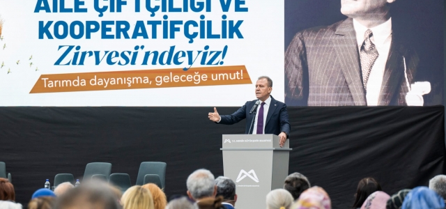  MERSİN BÜYÜKŞEHİR’DEN ‘GÜÇLÜ BİR TARIM İÇİN AİLE ÇİFTÇİLİĞİ VE KOOPERATİFÇİLİK ZİRVESİ’