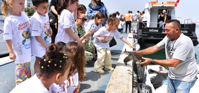 Mersin Büyükşehir’in çevre etkinliklerini çocuklar da destekledi...