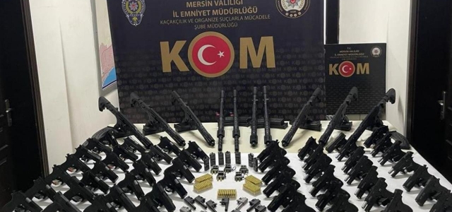 Mersin Polisinden Silah Kaçakçılarına Darbe