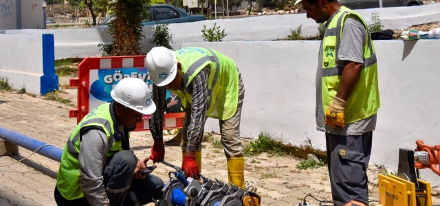   MESKİ, YAPRAKLIKOY’UN İÇME SUYU HATTINI YENİLEDİ...