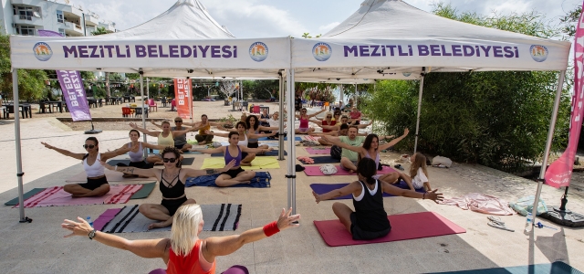 MEZİTLİ BELEDİYESİ SPOR ETKİNLİKLERİYLE SAĞLIKLI YAŞAMI TEŞVİK EDİYOR...