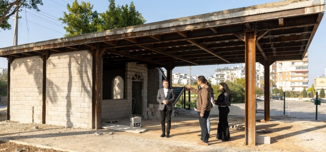 Mezitli Belediyesi’nden çevre düzenlemesi projeleri...