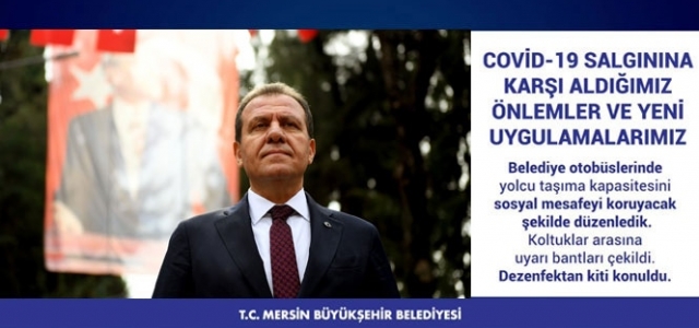 Seçer Mersin'de Koronavirüs (Covid-19) Salgınına Karşı  tedbirleri anlattı