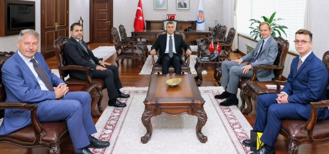 TOROS’A BELÇİKA TÜRKİYE BÜYÜKELÇİSİNDENDEN ZİYARET...
