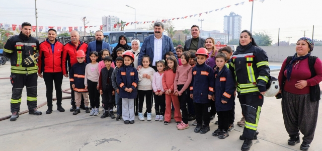 TOROSLAR BELEDİYE BAŞKANI YILDIZ VE ARSLANKÖYLÜ ÖĞRENCİLERDEN ATA EĞİTİM MERKEZİ’NE ZİYARET...