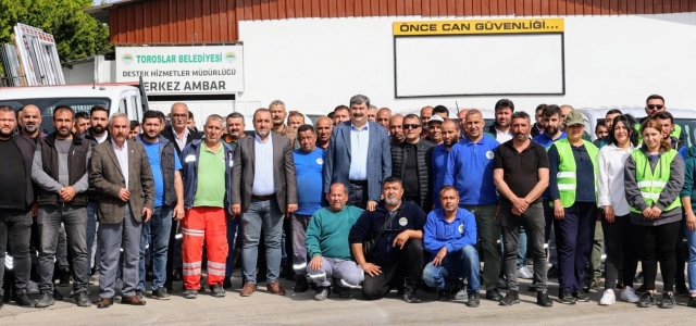 TOROSLAR BELEDİYESİ ARAÇ PARKINI GÜÇLENDİRDİ...