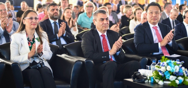  TOROS’LAR MERSİN ULUSLARARASI LİMANI GENİŞLETME PROJESİ 1. FAZ AÇILIŞ TÖRENİNDE...