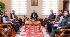 VALİ TOROS, ORMAN BÖLGE MÜDÜRÜ ATAŞ’LA GÖRÜŞTÜ...
