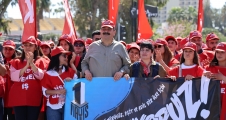BAŞKAN YILDIZ, 1 MAYIS’I EMEKÇİLERLE KUTLADI...