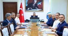  VALİ TOROS, GÜVENLİK VE ASAYİŞ DEĞERLENDİRME TOPLANTISINDA...