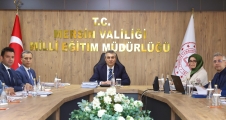 VALİ TOROS, MİLLÎ EĞİTİM MÜDÜRLÜĞÜ DEĞERLENDİRME VE KOORDİNASYON TOPLANTISI’NDA...