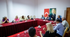  Başkan Özyiğit, mahalle muhtarıyla buluştu...