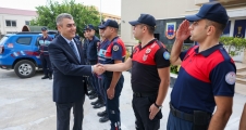  VALİ TOROS’AN JANDARMA’YA ZİYARET...