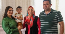   DUDU İREM TOROS, KORUYUCU AİLE ZİYARETİNDE...