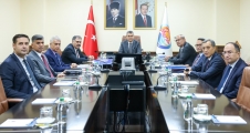  VALİ TOROS, VALİ YARDIMCILARI VE KAYMAKAMLARLA TOPLANTIDA...