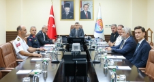  VALİ TOROS, GÜVENLİK VE ASAYİŞ DEĞERLENDİRME TOPLANTISI’NDA