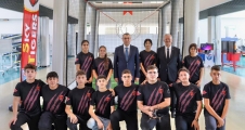   Vali Toros, Skytiger takımının gösterisini izledi...