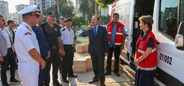Vali Pehlivan, Göç Noktasını İnceledi...