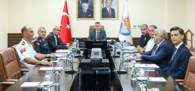  VALİ TOROS, GÜVENLİK VE ASAYİŞ DEĞERLENDİRME TOPLANTISI’NDA