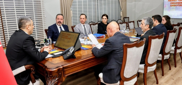 VALİ TOROS, ORGANİZE SANAYİ BÖLGELERİ MÜDÜRLERİYLE GÖRÜŞTÜ...