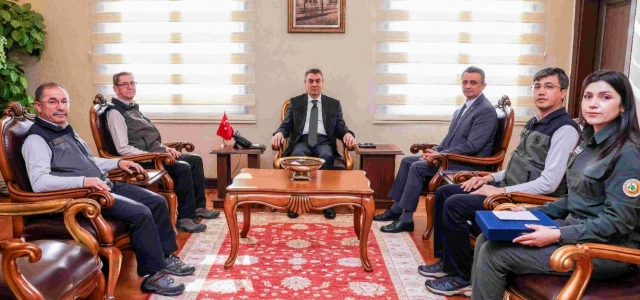 VALİ TOROS, ORMAN BÖLGE MÜDÜRÜ ATAŞ’LA GÖRÜŞTÜ...